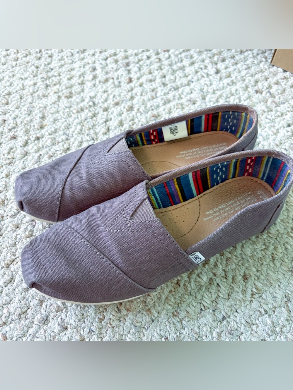 TOMS Alpargata Ash Canvas